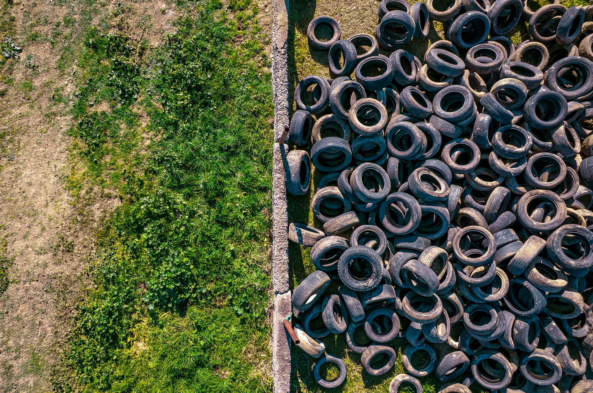 Tire waste
