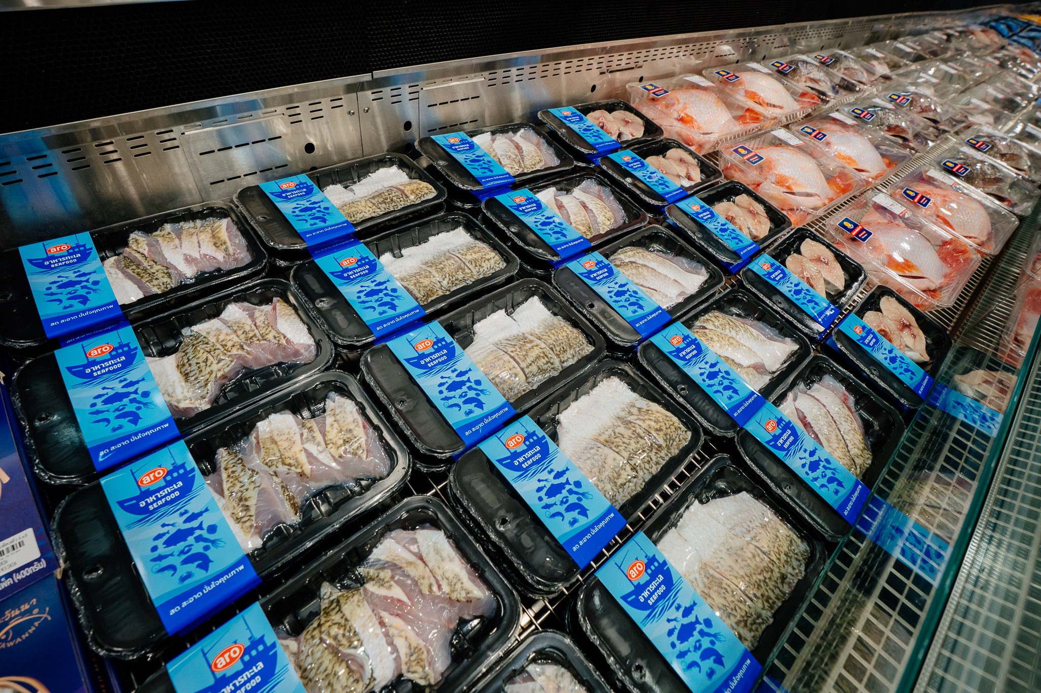 Food in plastic package