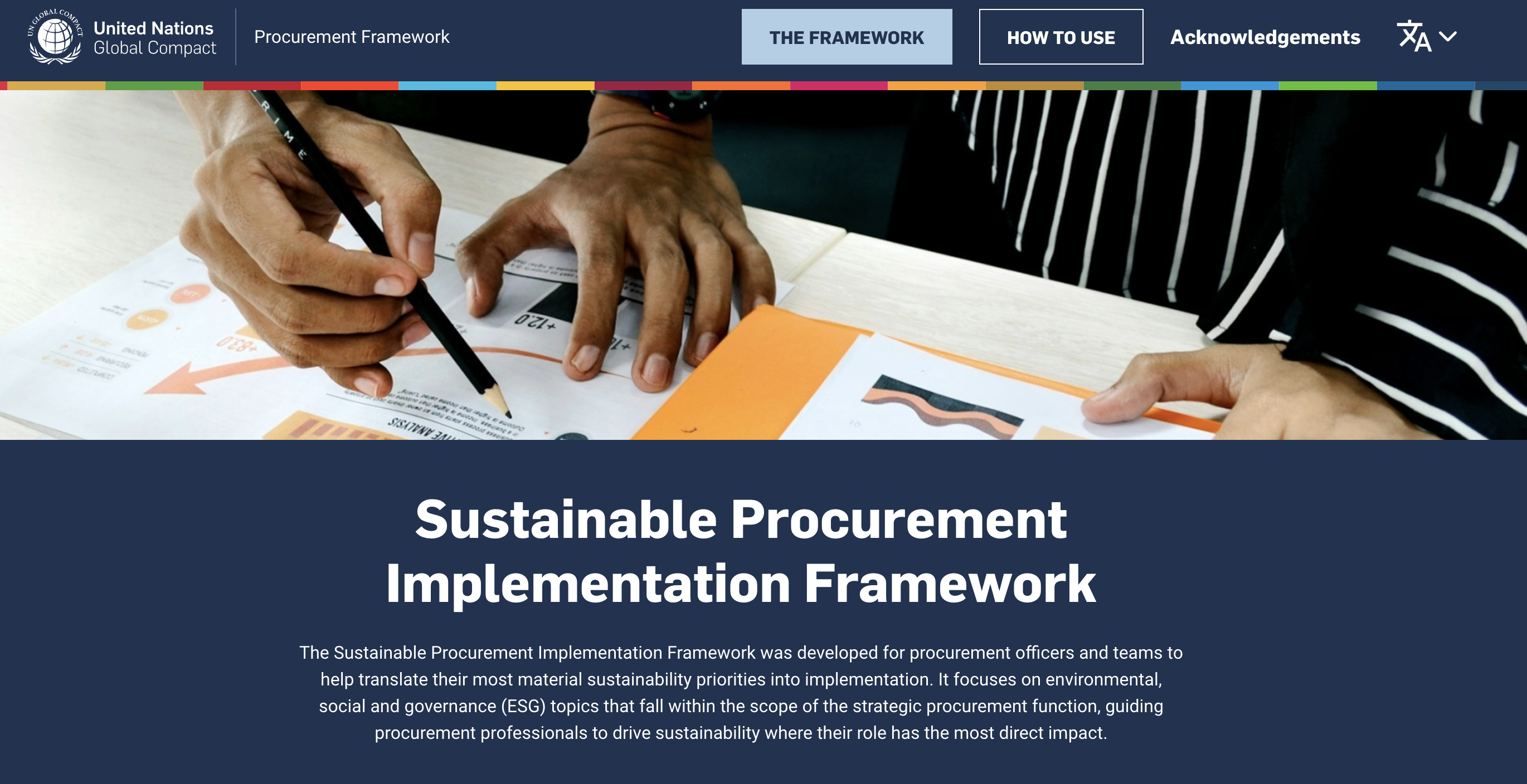 sustainable procurement 