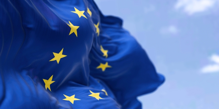 EU flag highlighting the focus on EU regulations