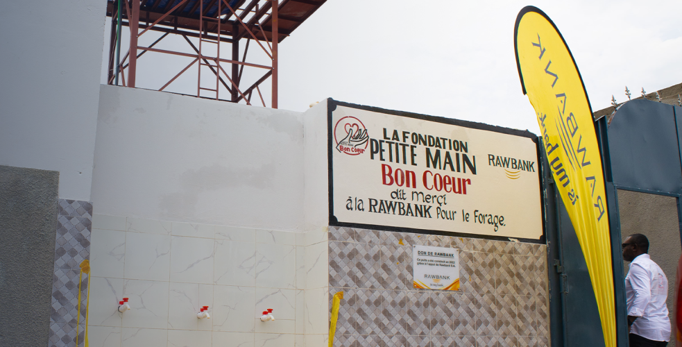 Rawbank Invests in Clean Water for Communities in the Democratic Republic of Congo